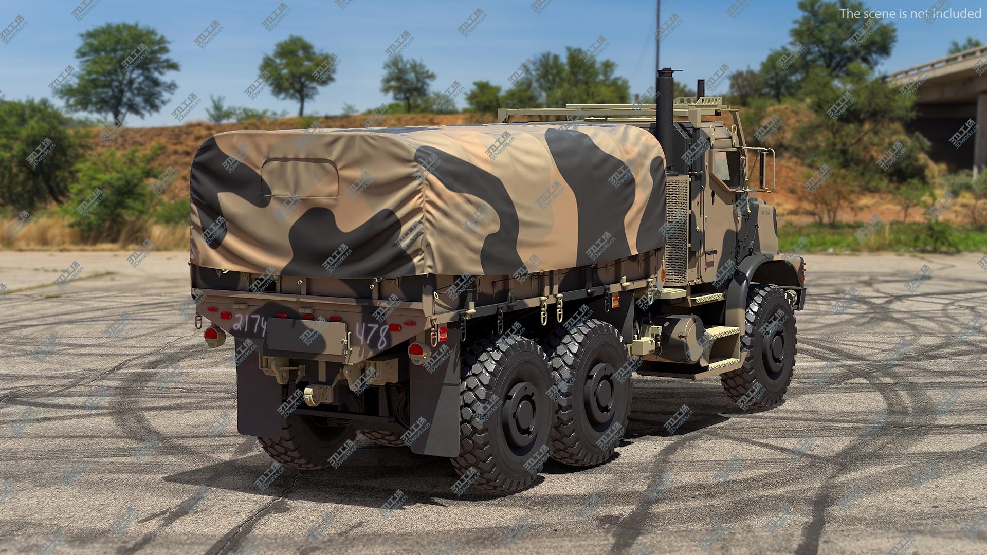 images/goods_img/20210319/Medium Tactical Vehicle with Tent Sand Camo 3D model/5.jpg